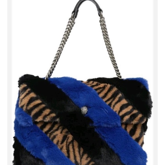 Kurt Geiger Handbags - Kurt Geiger Fuzzy purse like new